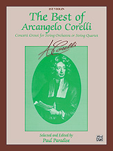 BEST OF CORELLI VIOLIN 1 cover